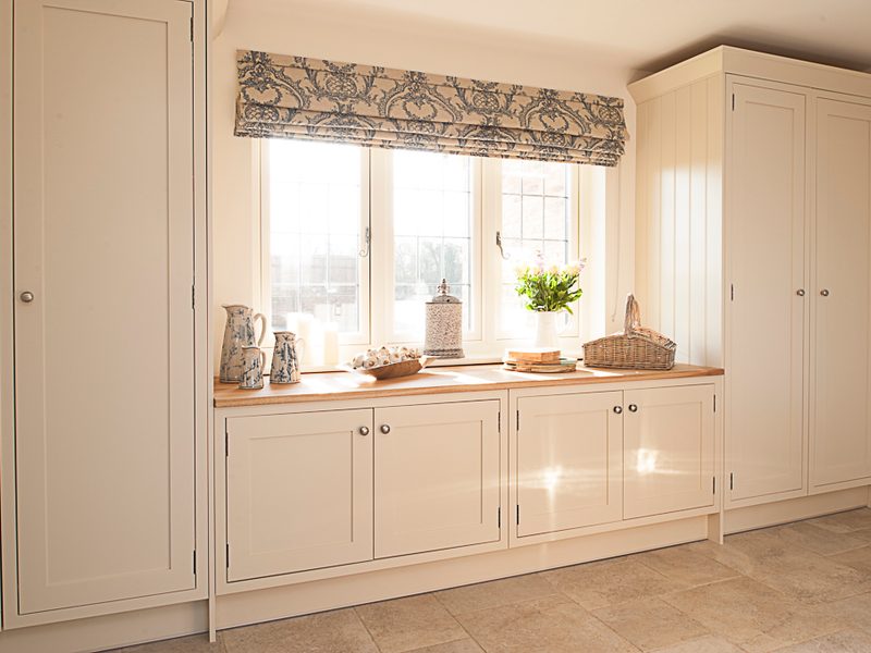 light and airy classic kitchen